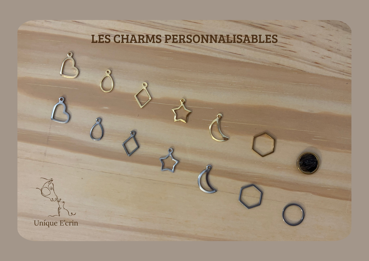 charms personnalisables