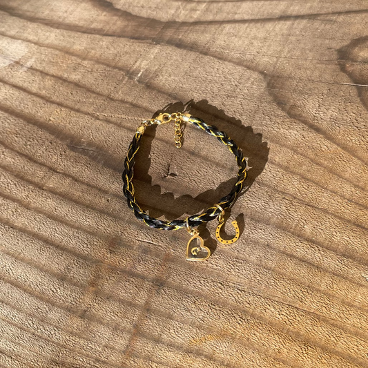 bracelet souvenir en crin de cheval