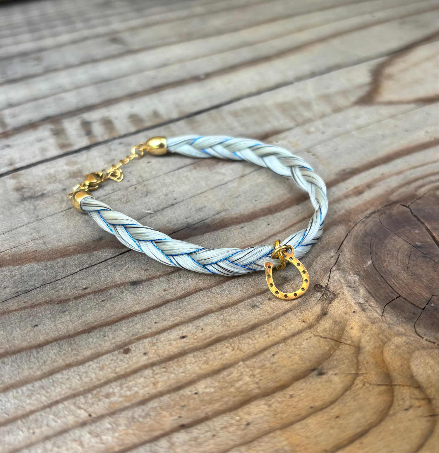 bracelet crin de cheval