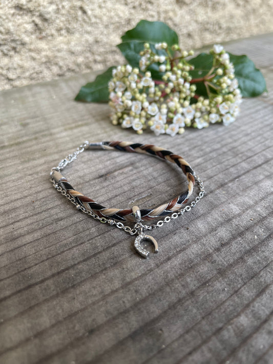 bracelet en crin de cheval